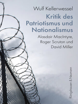 cover image of Kritik des Patriotismus und Nationalismus